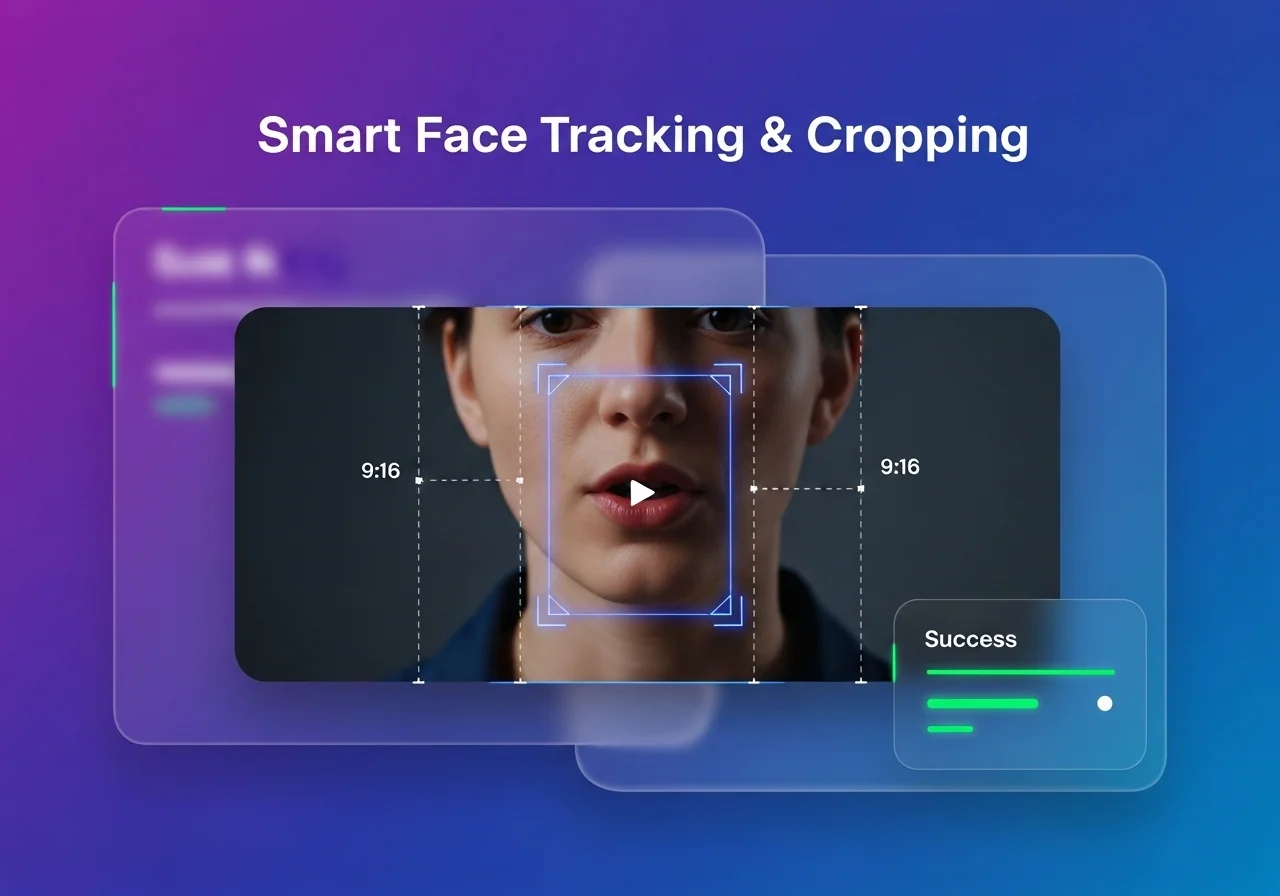 Face Tracking and Cropping Demo
